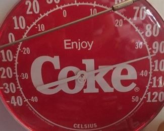 Great Coca- Cola Thermometer