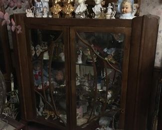 Lovely China Cabinets  throughout Home Full of Collectibles  (10 total)