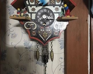 Sweet Little Cockoo Clock (6”)