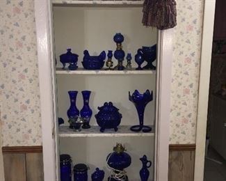 Large Collection Of Colbalt Blue 