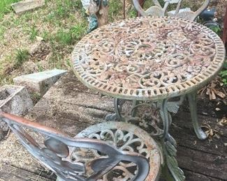 Vintage Aluminum Patio Set!!!❤️