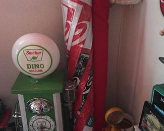 2 Brand New Coca-Cola Patio Umbrellas 