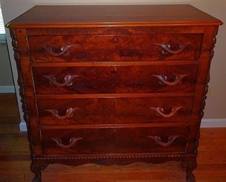 Walnut Chest Of Drawers