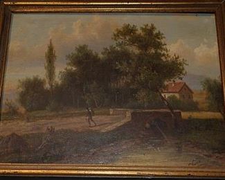 Several Early Oil Paintings