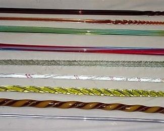 Collection of Art Glass Canes