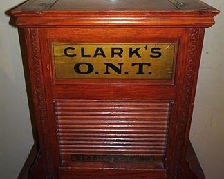 Clark's Oak Spool Cabinet