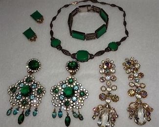 Beautiful Designer Jewelry Incl. Miriam Haskell, Weiss, Kramer, Schreiner, Jomaz, Etc.