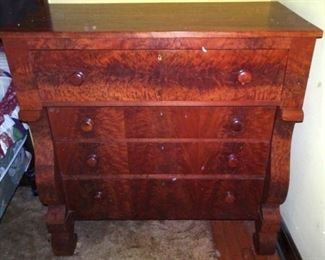 Period Walnut Chest Of Drawers