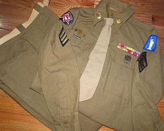 World War II 77th Infantry Uniform