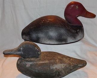 Collection of Wooden Duck Decoys