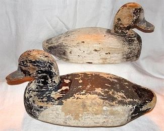 Collection of Wooden Duck Decoys