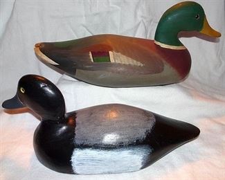 Collection of Wooden Duck Decoys