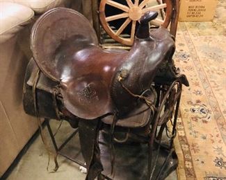  Saddle from the German cavalry 