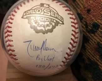  Randy Johnson signed baseball 