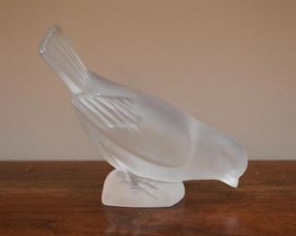 Lalique Sparrow Figurine (France)