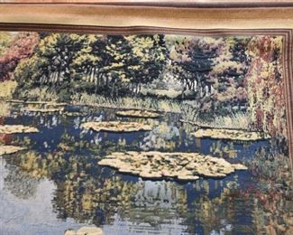 Large Wall Tapestry (Water Lilies)