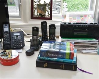 Telephones, Books, Office Supplies, Electronics, Etc.