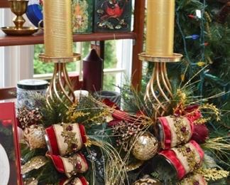 Christmas Decor - Candle Holders
