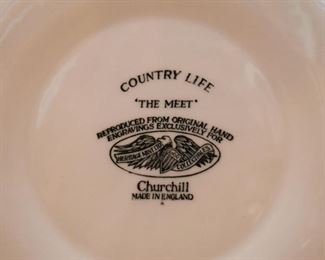 Churchill Reproduction Plate (England)