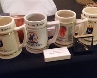 Kansas City Royaols Scouts Mug Steins