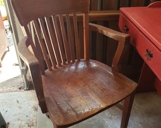 old desk chair