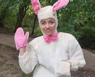 Rabbit Easter costume. 
