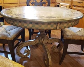 nice kitchen pedestal table 