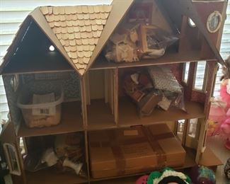 doll house and furniture