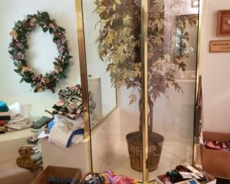 a tree in the shower!