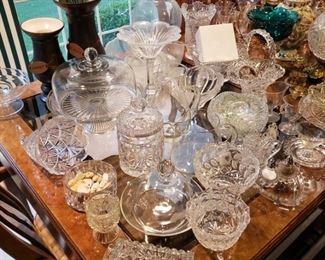 crystal and glass galore!