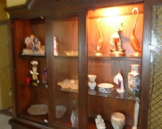 art glass/ porcelain 