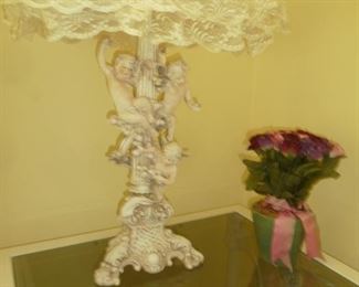 cherub lamp