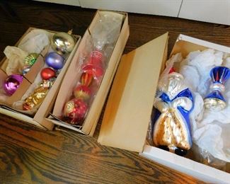 Radko Ornaments & Tree Topper