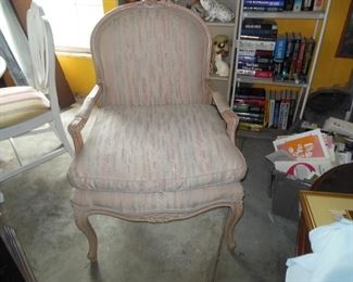 French Chair With Down Filled Cushion