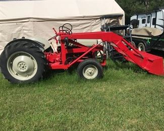 Ford 8N Tractor with front end loader, totally professionally restored.  (off site)