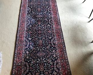3 x 10 ft. Persian Rug; one more rug not pictured 3 x 6 ft.  Professionally cleaned and appraised