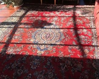 Very Large Beautifully designed Persian Rug professionally cleaned and appraised