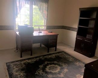 Vintage desk, printer