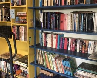 Books including first editions.