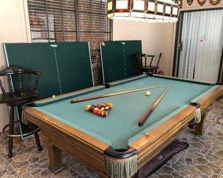 Dynamo-McIntire 8 ft. slate pool table