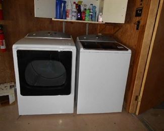 Kenmore washer/dryer (1 yr. old), misc.