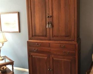 Stunning Cherry Cabinet - currently used as an entertainment cabinet.