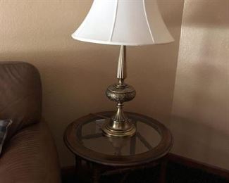 Lamps and end tables
