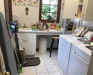 Laundry Room Items as well as Maytag Washer and Gas Dryer.