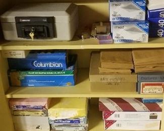 Pots of printer paper