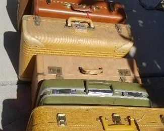 Vintage luggage from every decade
