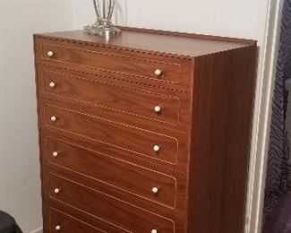 Mid Century Tall chest of drawers