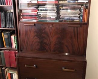 Books & vintage dresser