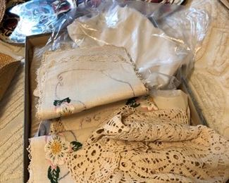 Lace & antique needle work