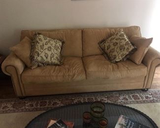 MICROSUEDE SOFA